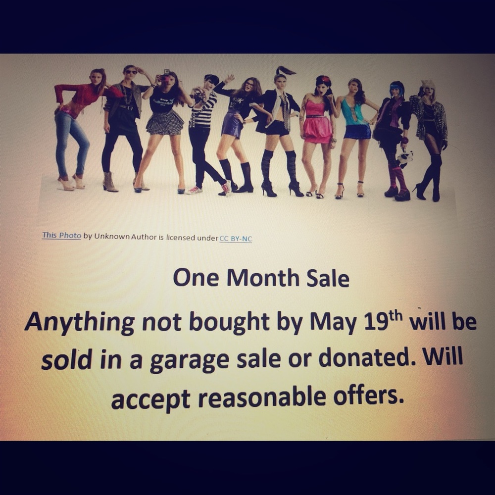 One Month Left Sale